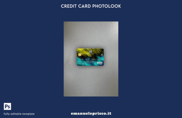 modello frontale con photolook per carta classica visto bancario San Marino Cass